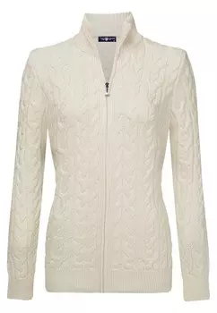 Вязаный кардиган Jimmy Sanders Knit Cardigan, белый