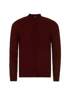 Вязаный кардиган Jimmy Sanders Knit Cardigan, бордо