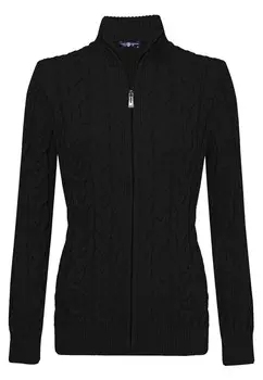 Вязаный кардиган Jimmy Sanders Knit Cardigan, черный