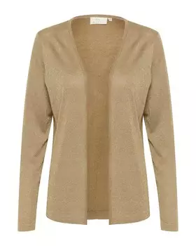 Вязаный кардиган Kaffe felia, бежевый