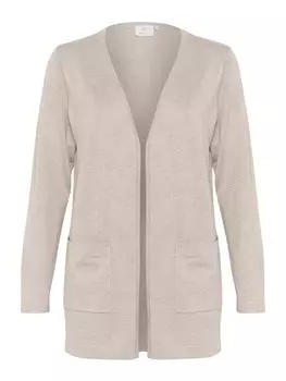 Вязаный кардиган Kaffe Knit Cardigan Fenia, серо-бежевый
