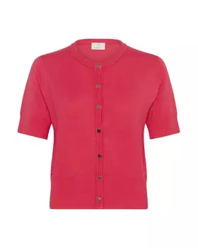 Вязаный кардиган Kaffe Lizza, цвет Dark pink