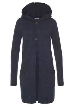 Вязаный кардиган Kangaroos, морской синий