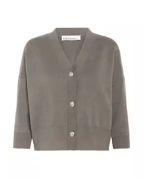 Вязаный кардиган KAREN BY SIMONSEN Antonella, светло-коричневый