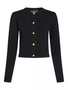 Вязаный кардиган Karl Lagerfeld, черный