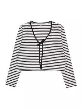 Вязаный кардиган KIDS ONLY, белый