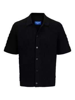 Вязаный кардиган классического кроя JACK & JONES JORACAPULCO, черный