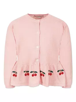 Вязаный кардиган Konges Sljd, розовый