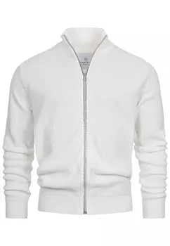 Вязаный кардиган Kronstadt Erik, белый