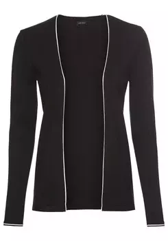 Вязаный кардиган LAURA SCOTT, черный