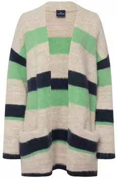 Вязаный кардиган Laurasn, зеленый