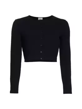 Вязаный кардиган Lauren Crop II Leset, черный