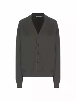 Вязаный кардиган LEMAIRE, хаки