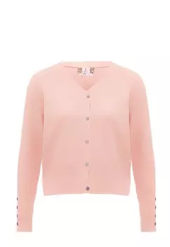 Вязаный кардиган Leo Basics, розовый