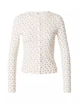 Вязаный кардиган LEVI'S Knit Cardigan, белый