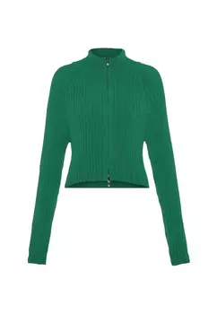 Вязаный кардиган Libbi, зеленый