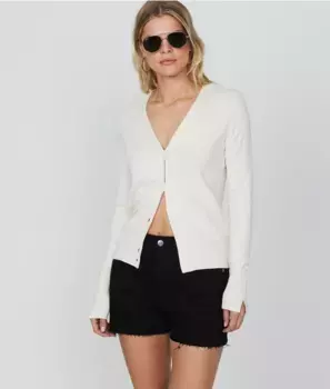 Вязаный кардиган Linda Retro Jeans, бежевый