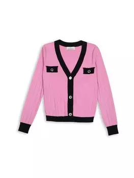 Вязаный кардиган Lola Casademunt, розовый