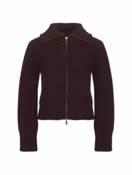 Вязаный кардиган Mabino Tresse, коричневый