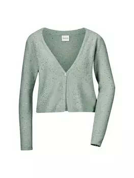 Вязаный кардиган MADELEINE, светло-зеленый