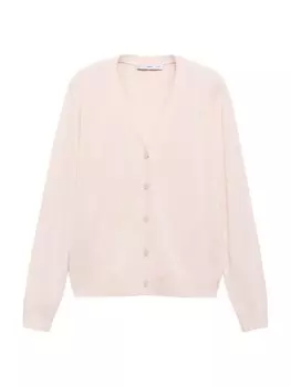 Вязаный кардиган MANGO LUKA, цвет Powder