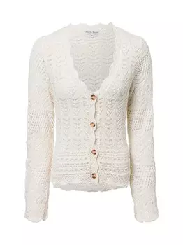 Вязаный кардиган Marie Lund, экрю