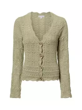 Вязаный кардиган Marie Lund, зеленый