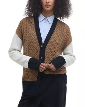 Вязаный кардиган Марси Barbour, мультиколор