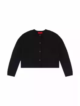 Вязаный кардиган Max&Co, черный