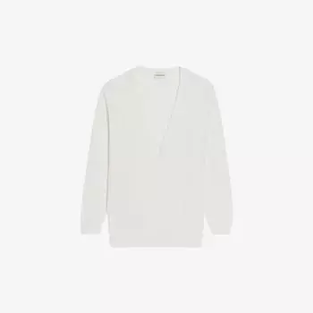 Вязаный кардиган meggy с v-образным вырезом Claudie Pierlot, цвет naturels