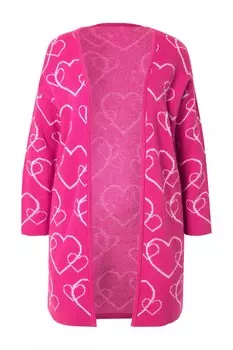 Вязаный кардиган MIAMODA, розовый