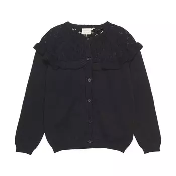 Вязаный кардиган Minymo, черный