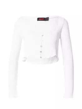Вязаный кардиган Misspap, белый