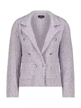 Вязаный кардиган monari, фиолетовый