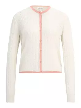 Вязаный кардиган Monki, белый