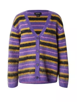 Вязаный кардиган Monki Knit Cardigan, цвет plum/dark purple
