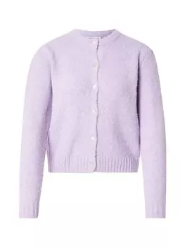 Вязаный кардиган Monki Knit Cardigan, сиреневый