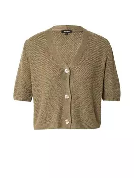 Вязаный кардиган MORE & MORE Ajour, хаки