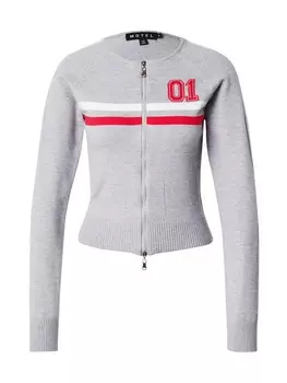 Вязаный кардиган Motel Binta, серый