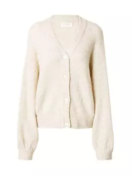 Вязаный кардиган MSCH COPENHAGEN Knit Cardigan Petrinelle, кремовый