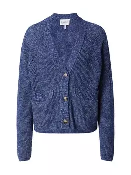 Вязаный кардиган Munthe MABINA, синий