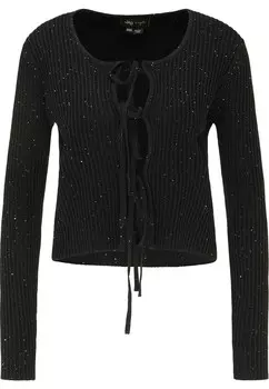 Вязаный кардиган Mymo At Night, черный
