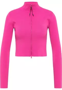 Вязаный кардиган Mymo Athlsr, фуксия
