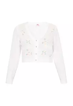 Вязаный кардиган MYMO Comfy, белый