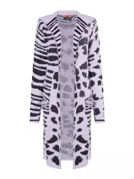 Вязаный кардиган Mymo, фиолетовый