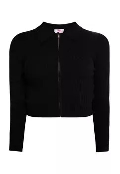 Вязаный кардиган MYMO Knit Cardigan Keepsudry, черный