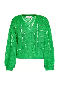 Вязаный кардиган MYMO Knit Cardigan, лаймовый