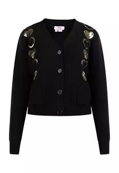 Вязаный кардиган MYMO Nolie, черный