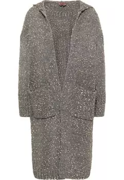 Вязаный кардиган Mymo Rocks, серый