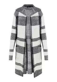 Вязаный кардиган Mymo Rocks Ucy, серый/антрацит